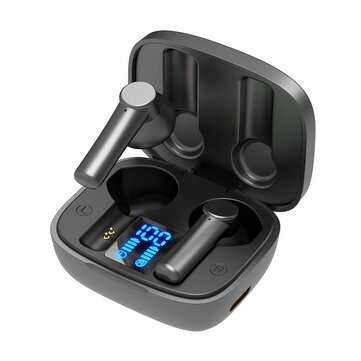 Bakeey LB-8 TWS bluetooth 5.0 Earphones 9D Surround Stereo HIFI Sounds Handsfree E... (COLOR: BLACK)
