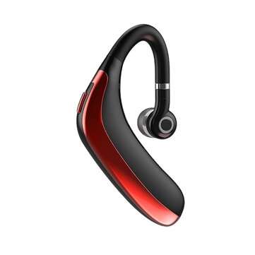 Bakeey M60 bluetooth 5.0 Headset Waterproof IPX7 Wireless Over-Ear Single Earplug Vo... (COLOR: RED)
