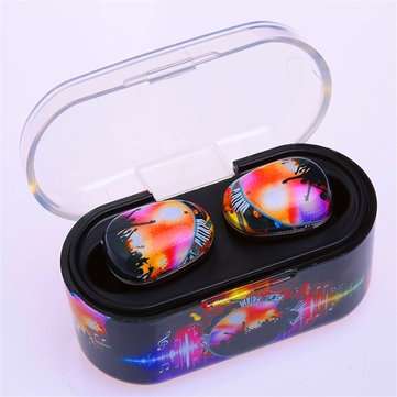 Bakeey M12 Colorful bluetooth 5.0 Touch Control Wireless Headset In-ear Sports Earphone With Mic Cha