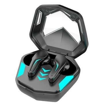 Bakeey MD188 TWS bluetooth 5.1 Gaming Earphones Stereo Wireless Headphones Touch C... (COLOR: BLACK)