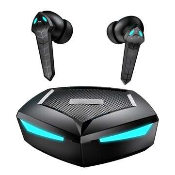 Bakeey P36 bluetooth Gaming Earbuds Headsets Low Latency Wireless Headset with 300... (COLOR: BLACK)