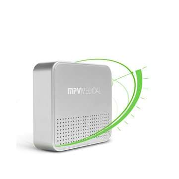 Bakeey No Noise No Power MPV Portable Air Cleaner ClO2 Air Purifier Removes Form... (COLOR.: SILVER)