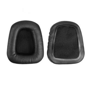 Bakeey Replacement Headphones Ear Pads Headset Earmuff Sponge Cover for Razer Elec... (COLOR: BLACK)