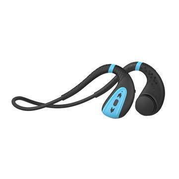 Bakeey Q1 Bone Conduction bluetooth Earphone Built-in 8G Memory IPX8 Waterproof MP... (COLOR: BLACK)