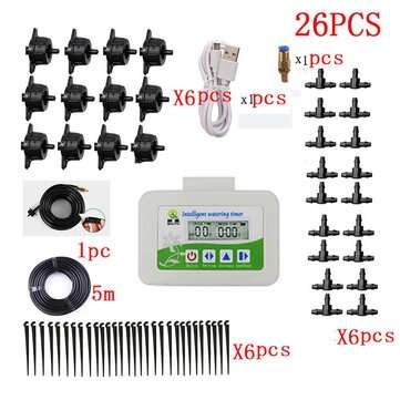 Bakeey Solar BUS Dual-mode Power Supply Watering Timer Device Gardening Irrigation S... (PCS: 26PCS)