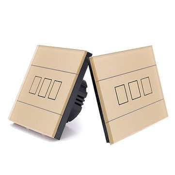 Bakeey Single Frewire 3 Way RF433 Intelligent Remote Control Smart Sw... (COLOR.: WHITE | WAY: 3WAY)