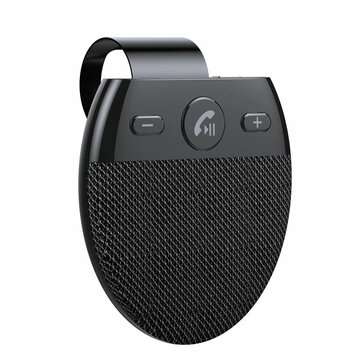 Bakeey SP11 bluetooth 5.0 Car Adapter Kit Handsfree Speakerphone Wireless MP3 Mus... (COLOR1: BLACK)
