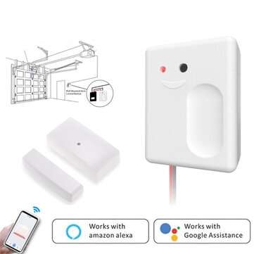 Bakeey Tuya Smart Garage Door Switch Wifi Garage Door Controller Work with Google Home Amazon Alexa