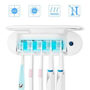 Bakeey Toothbrush Sterilization Box Toothbrush Sterilizer Toothbrush Drying Machine (PLUG: EUPLUG)
