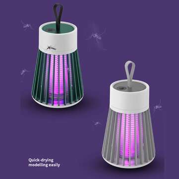 Bakeey USB Rechargeable Silent Mosquito Repellent Light Ph... (COLOR.: GREY | TYPE: USBCHARGINGTYPE)