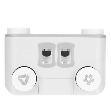Bakeey Wall Mount Toothpaste Squeezer Automatic Toothpaste Dispenser Toothbrush Hol... (COLOR: GREY)
