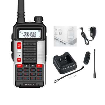 Baofeng UV10R 10W 8800mAh Walkie Talkie Long Range High Power Waterproof Dust-proof... (COLOR: GREY)