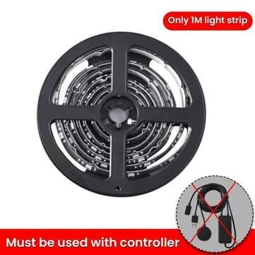 Baseus 5M 12V LED Gaming Light RGB 5050 Flexible LED Strip Light ... (TYPE: DGKU-01EXTENSIONPACKAGE)