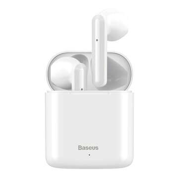 Baseus Encok W09 TWS Wireless Earbuds bluetooth 5.0 Earphone Touch Control Bass S... (COLOR.: WHITE)
