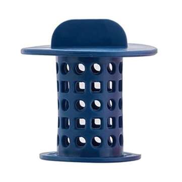 Bathroom Drain Strainer Filter Plug Sink Strainer Filter Sewer Dredge Device Shower... (COLOR: BLUE)
