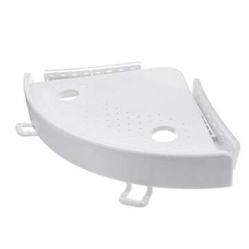 Bathroom Triangular Shower Shelf Corner Bath Storage Holder Organizer Rack