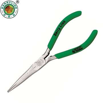 BERRYLION 5Inch 125mm Needle-nose Pliers Forceps Crimping Tool Wire Stripper Multifunctional Hand To