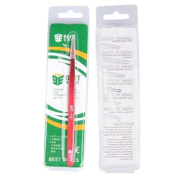 BEST BST-11C Color tweezer Plating Color 302 Material Special Tip Clamp Anti-acid Anti-Magnetic Plus
