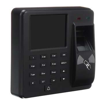 Biometric Fingerprint Attendance Machine Time Clock Employee Check In Out Device