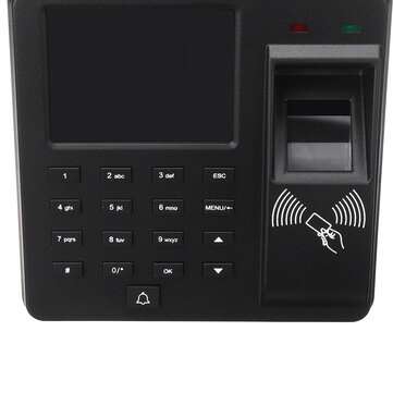 Biometric Fingerprint Attendance Machine Time Clock Employee Check In Out Device