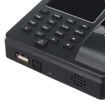 Biometric Fingerprint Attendance Machine Time Clock Employee Check In Out Device