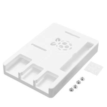 Black/White Ultra-slim V8 ABS Protective Enclosure Box Case For Raspberry Pi B+/2... (COLOR.: WHITE)