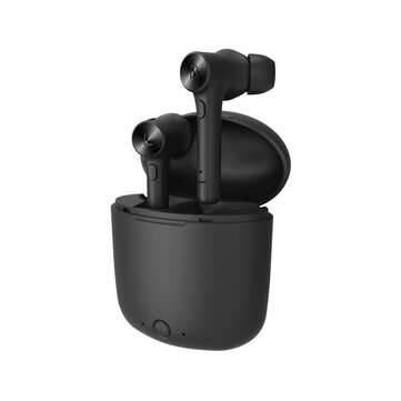 Bluedio Hi TWS Wireless bluetooth 5.0 Earphone HiFi Stereo Intelligent Induction ... (COLOR.: BLACK)