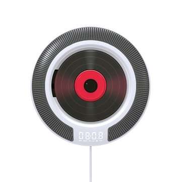 bluetooth Speakers USB Charging Wall-mounted Children`s Learning CD Player Remote Control Timing Fun