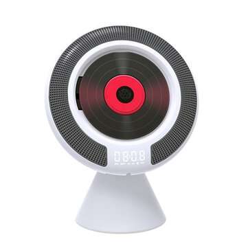 bluetooth Speakers USB Charging Wall-mounted Children`s Learning CD Player Remote Control Timing Fun