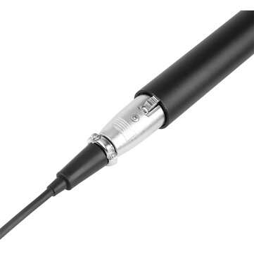 BOYA BY-BCA6 XLR to 3.5mm TRRS Adapter Cable Microphone Audio Gain Output Splitter Headphone Monitor