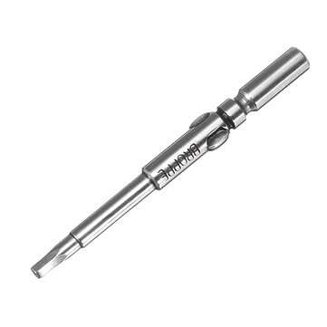 BROPPE 5Pcs 801 H1.5-H4 Hexagon Electric Screwdriver Bits Set  5mm Round Shank Screwdriver Bits