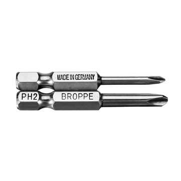 BROPPE 2Pcs 50mm Magnetic Y Shaped Screwdriver Bits 1/4 Inch Hex Shank