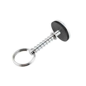 BSET MATEL Stainless Steel 316 Hatch Cover Pull Handle Quick Pin Button Boat Yacht Storage Retainer
