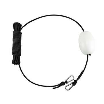 BSET METAL Single Drift Anchor Tow Rope Boating Floating Throw Anchor Line Portabl... (COLOR: WHITE)