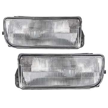 Car Front Bumper Fog Lights Clear Lens Cover Pair for BMW E36 3-series 318i 323i 325i 1992-1998