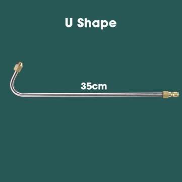 Car Pressure Washer Extension Wand Stainless Steel With Spray Nozzle Tip (TYPE: 2GATEN)