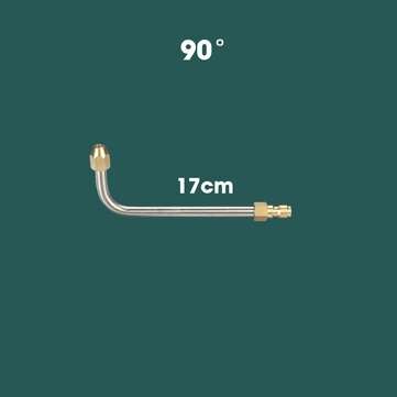 Car Pressure Washer Extension Wand Stainless Steel With Spray Nozzle Tip (TYPE: C)