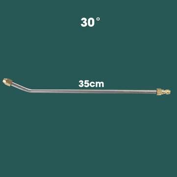 Car Pressure Washer Extension Wand Stainless Steel With Spray Nozzle Tip (TYPE: E)