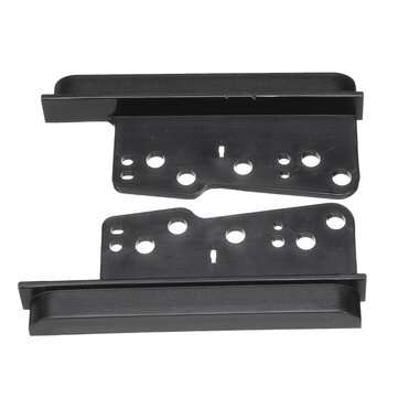Car Radio Side Trim Bracket Facia Fascia Kit with ISO Wiring Harness Antenna Adapter For Toyota