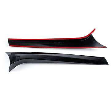 Car Rear Window Side Spoiler Canard Canards Splitter For Mercedes W166 ML Class ML63 ML250 ML330 GLE