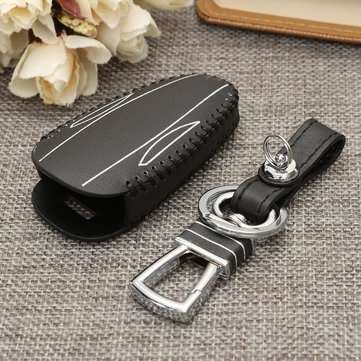 Car Smart Remote Key Fob Case Holder Cover For Tesla (COLOR.: WHITE)