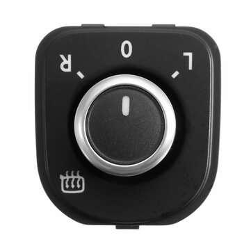 Car Styling Chrome Mirror Switches Fit For Volkswagen /VW CC /TIGUAN /PASSAT B6 B7 /GOL... (TYPE: A)