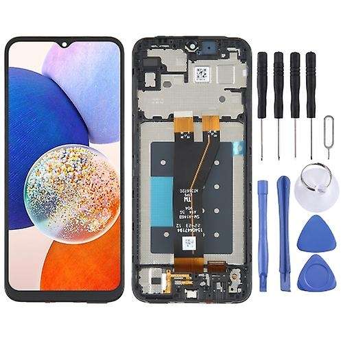 PLS Original  LCD Screen for Samsung Galaxy A14 5G SM-A146B Digitizer Full Assembly with Frame