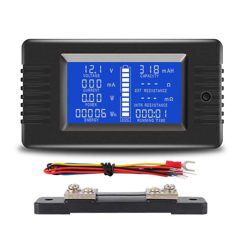 DC 0-200V Voltage Current Battery Tester, Specification: PZEM-015 with 50A Shunt
