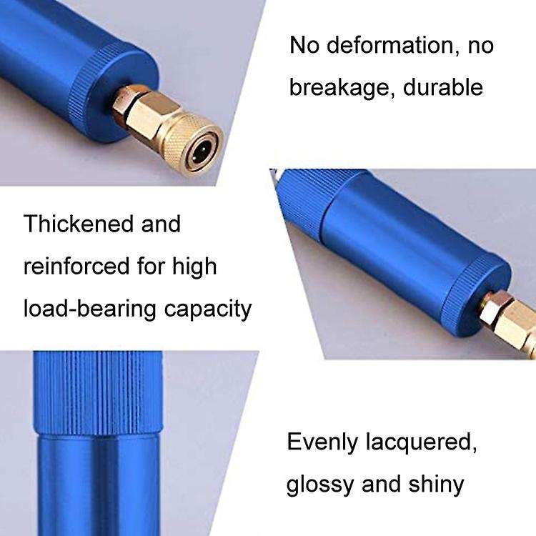 High Pressure Pump Oil Water Separator Filter Kit Compatible with Various Air Compressors(Blue)