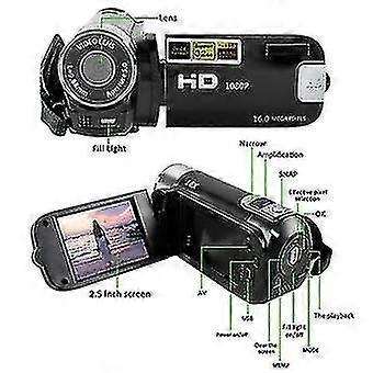 16X Digital Zoom HD 16 Million Pixel Home Travel DV Camera, AU Plug (Black)