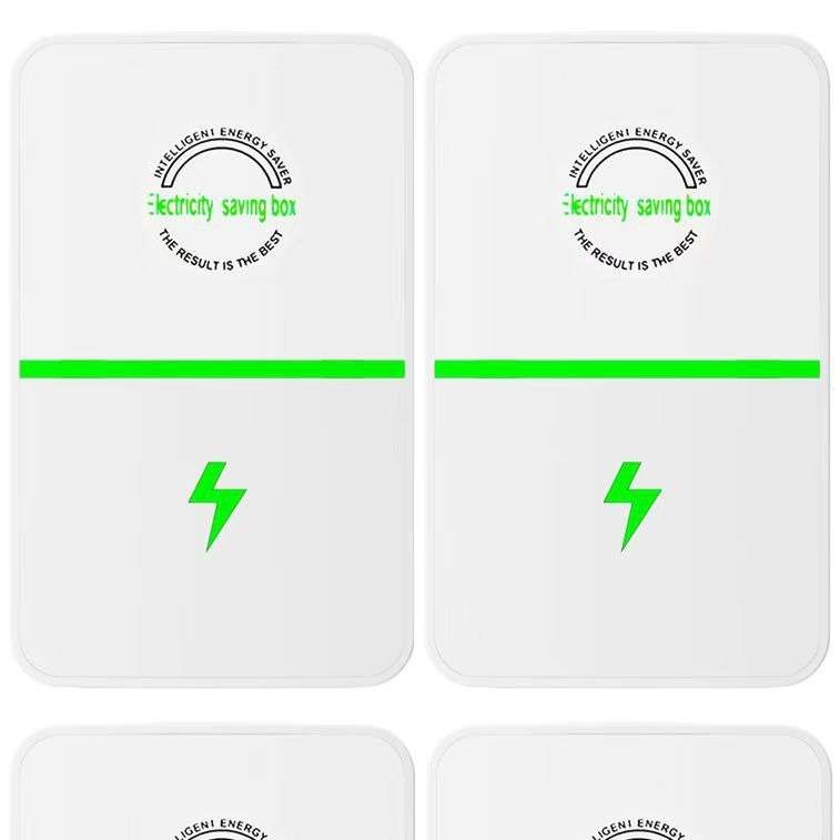 2pcs Home Energy Saver Electric Meter Saver(EU Plug)
