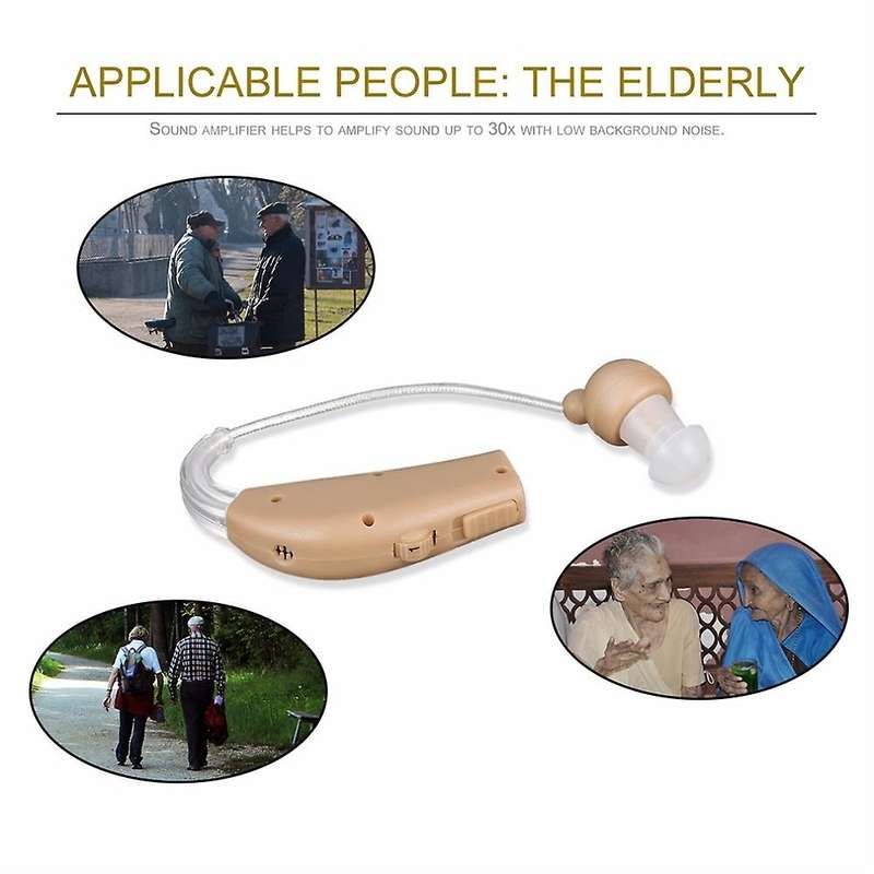 Rechargeable Hearing Aids Hearing Aids for The Elderly, Specification: AU Plug