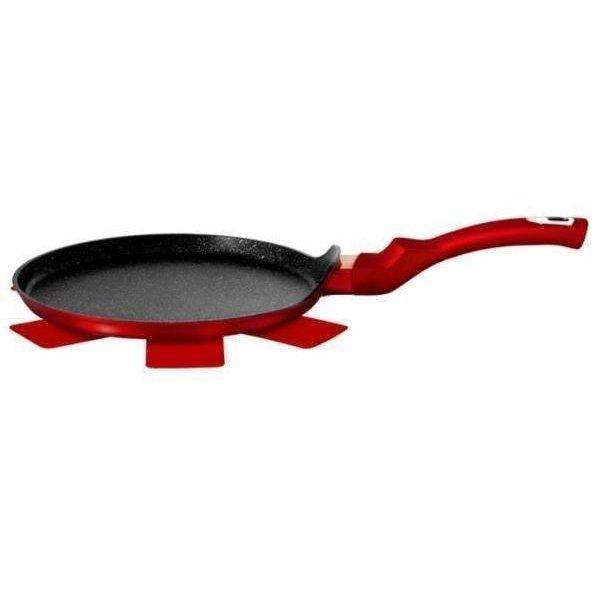 Berlinger Haus - 25 cm Metallic Line Marble Coating Pancake Pan - Burgundy (READ THE DESCRIPTION)