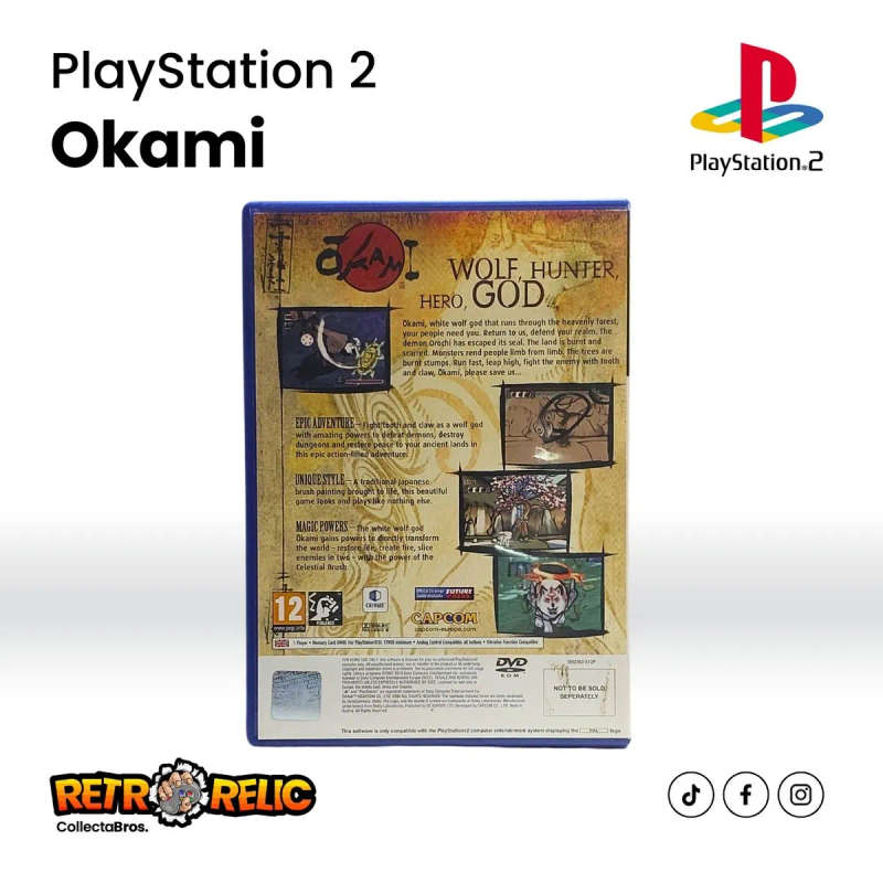 Ōkami (PS2) videogame - Pre-Owned